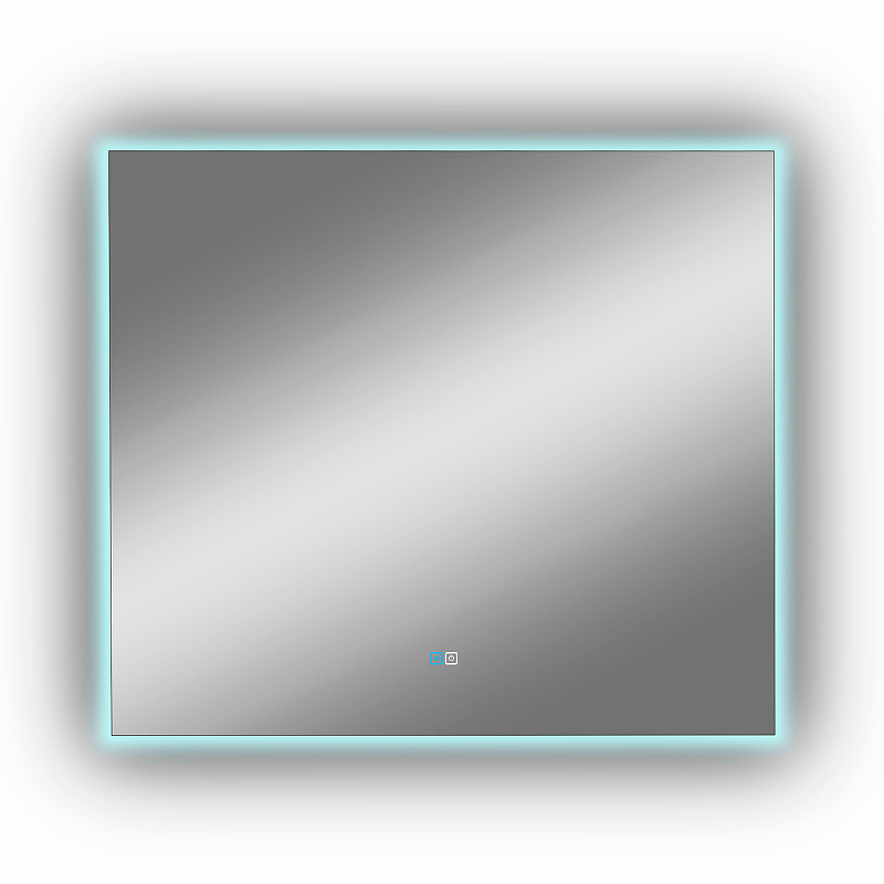 Зеркало Континент Trezhe LED 80x70 см с холодной подсветкой, антипар ЗЛП2283