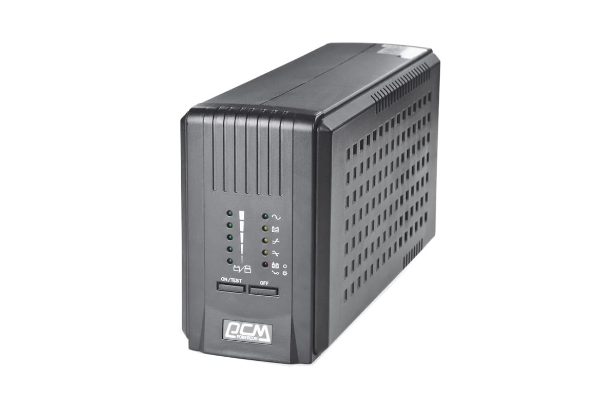 Источник бесперебойного питания Powercom SMART KING PRO+, Интерактивная, 500 ВА/400 Вт SPT-500-II
