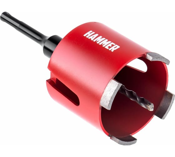 Коронка алмазная по бетону Flex 242-504 (82 мм; SDS-plus) Hammer 691453