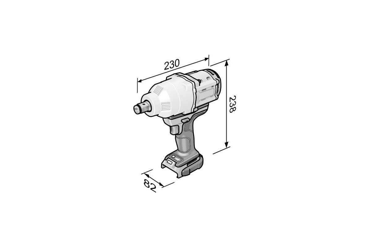Аккумуляторный ударный гайковерт Flex IW 3/4 18.0-EC 492620