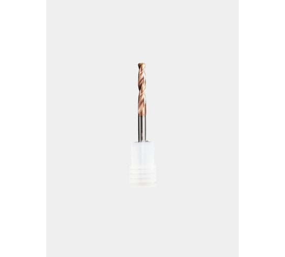 Сверло твердосплавное ц/х РОСИНСТРУМЕНТ 4.0x4х24x58 3D с подачей СОЖ TiSiN 1340042458