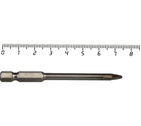 Сверло перьевое по керамике и стеклу 6 мм, 2 грани TORGWIN T468642