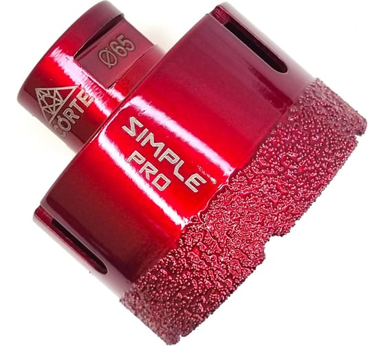 Коронка алмазная для УШМ CORTE SIMPLE PRO M14 65 мм SPB65