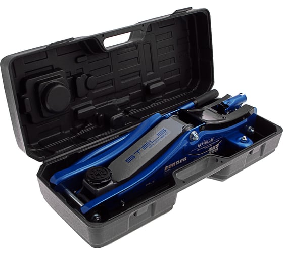 Гидравлический подкатной домкрат 2т Low Profile, 80-380 мм Stels 51130