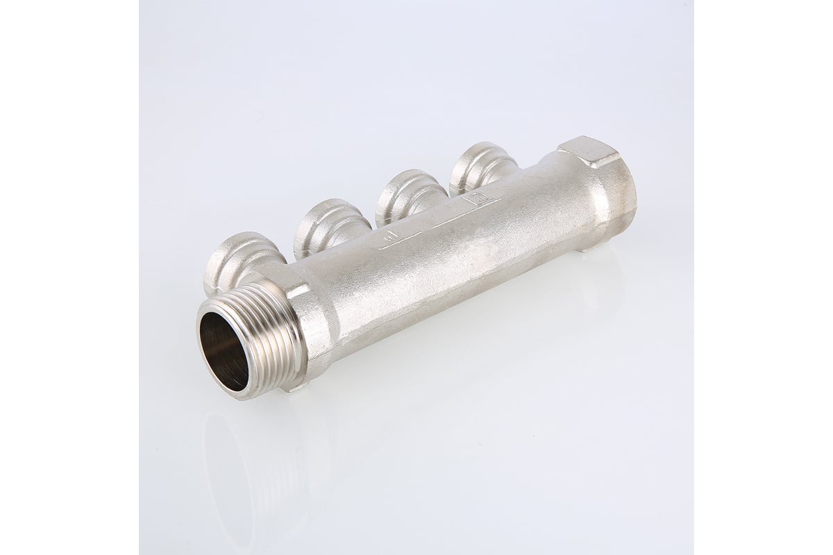 Коллектор Valtec 1", 2 выхода х 1/2" вн. VTc.550.N.0602