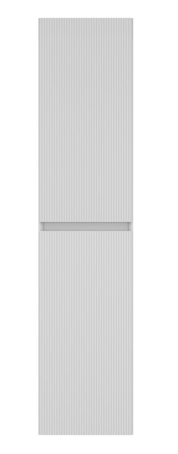 Шкаф пенал Vincea Велле (Welle) 35 см, белый матовый софт-тач VSC-2WL150MW