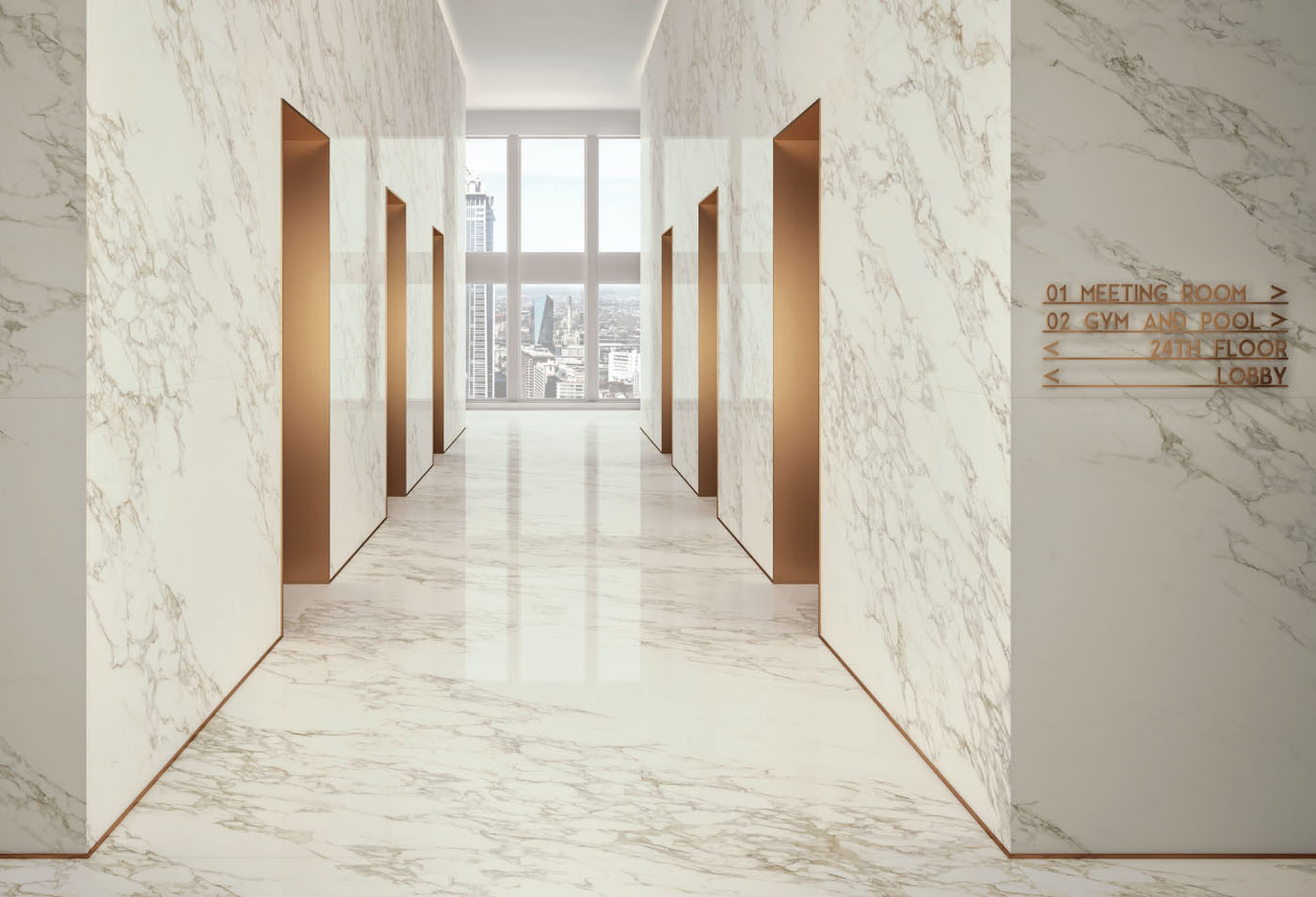 Керамогранит Italgraniti Marble Experience Calacatta Gold SQ. Lapp. Sat. 60x120 см, MB02BAI