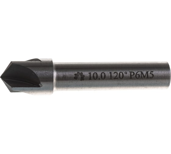 Зенковка (120 град; 10 мм; Р6М5; z-4; ц/х) WOLFSTAR co12010