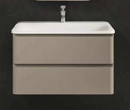 Мебель для ванной AQUAme S4 80 см бежевый