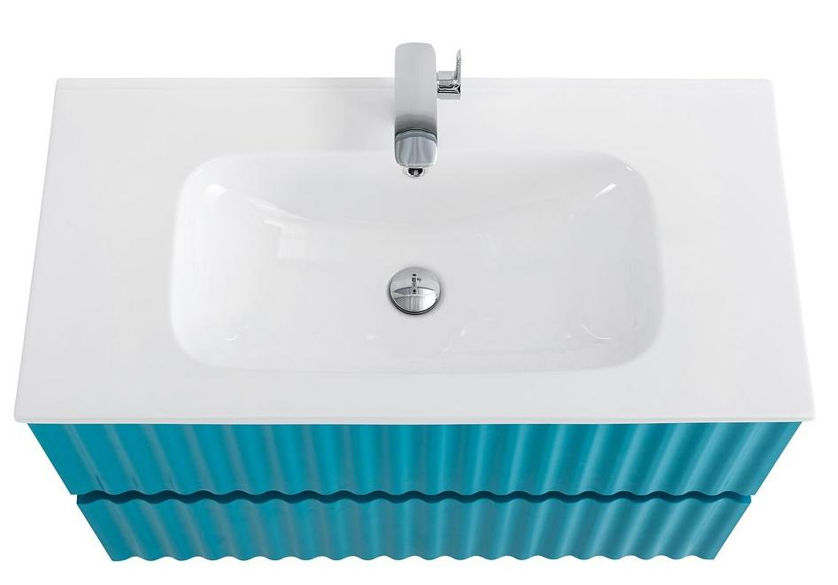 Тумба с раковиной Art&Max Elegant 90 см, LED подсветка