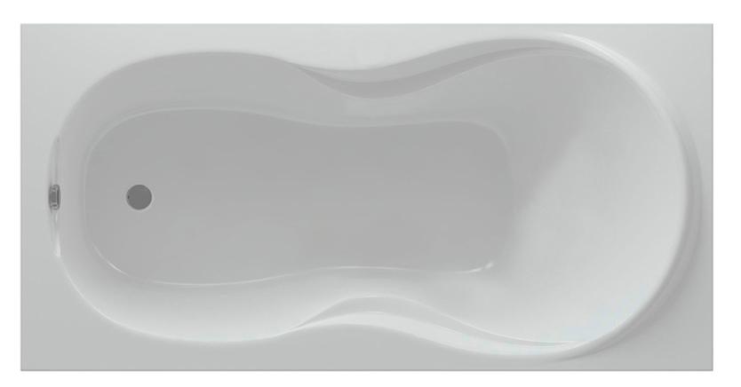 Акриловая ванна Aquatek Мартиника 180х90см MAR180-0000068 слив слева, с фронтальным экраном