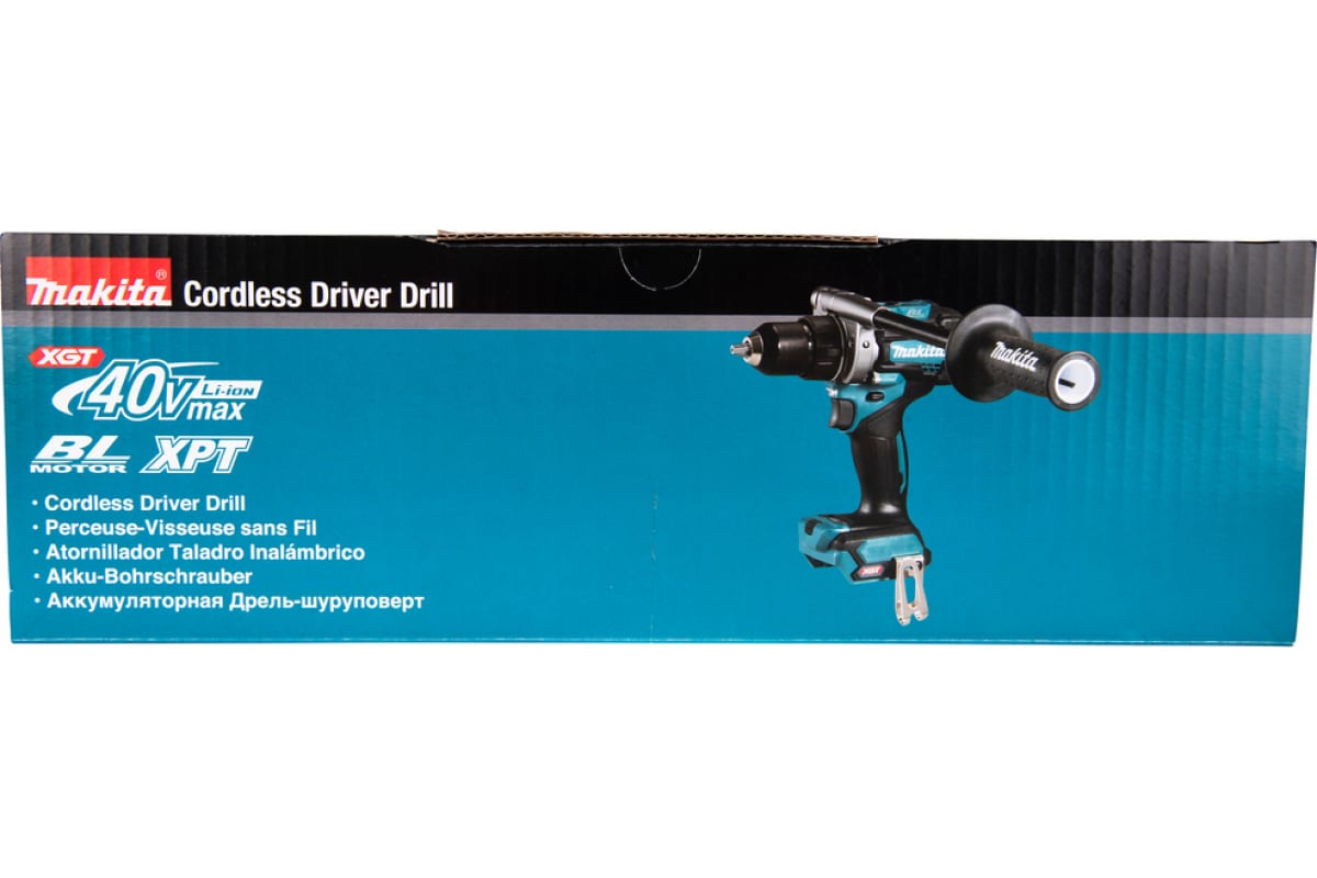 Аккумуляторная дрель-шуруповерт Makita XGT BL 40В DF001GZ