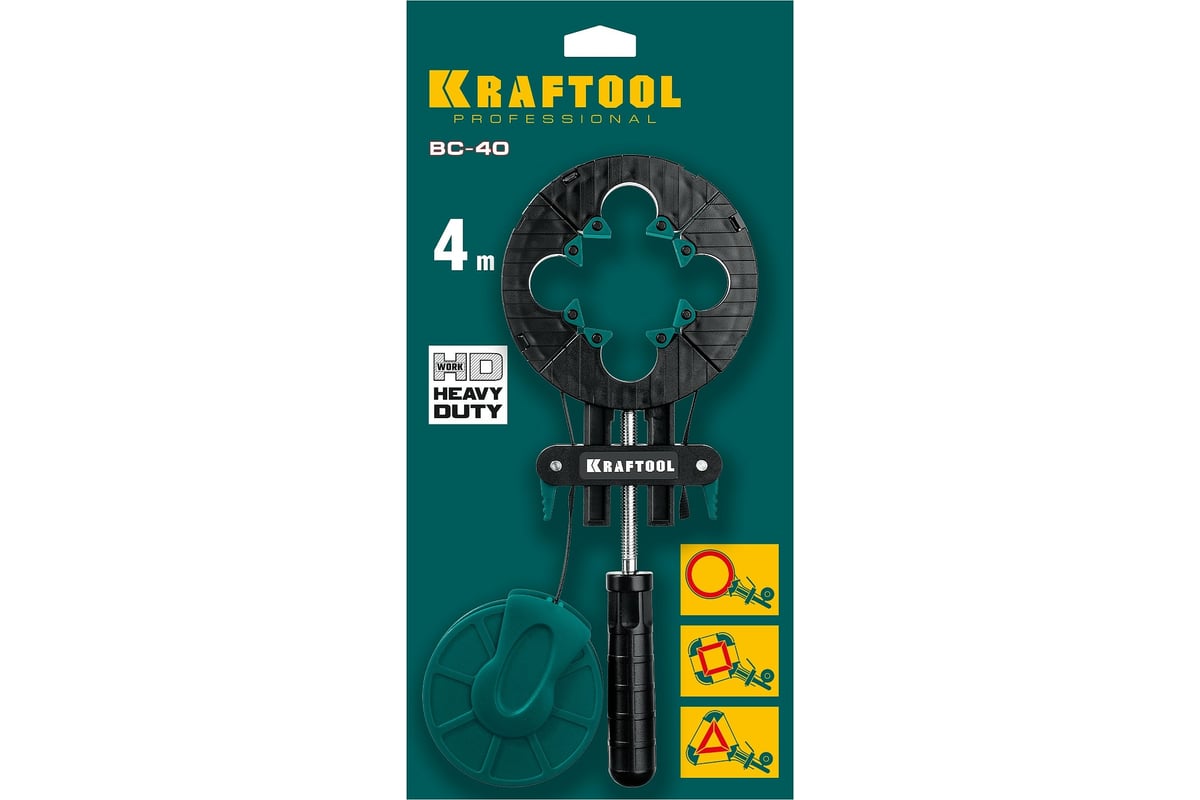 Ременная струбцина Kraftool BC-40 4 м 32207-1