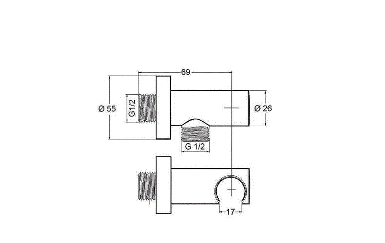 Душевая система скрытого монтажа Kludi Bozz 386300576 хром 7 в 1