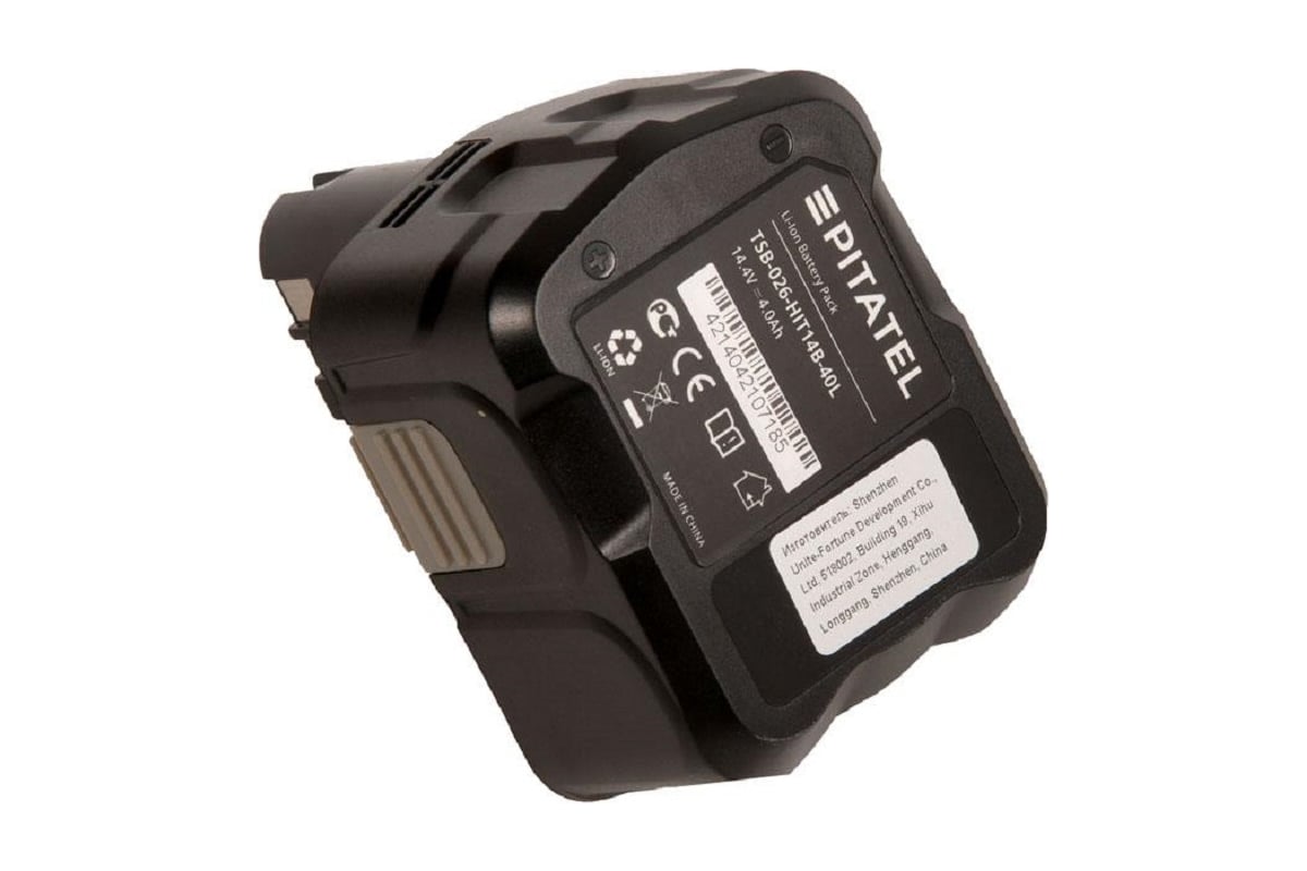 Аккумуляторная батарея ZeepDeep tsb-026-hit14b-40l (p/n: bcl 1415, bcl 1430, ebl 1430), li-ion 14,4v 4ah 860675