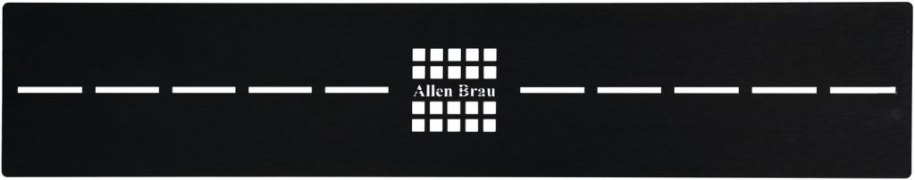 Решетка Allen Brau Infinity 8.210N7-BBA для поддона 160x80, черный браш