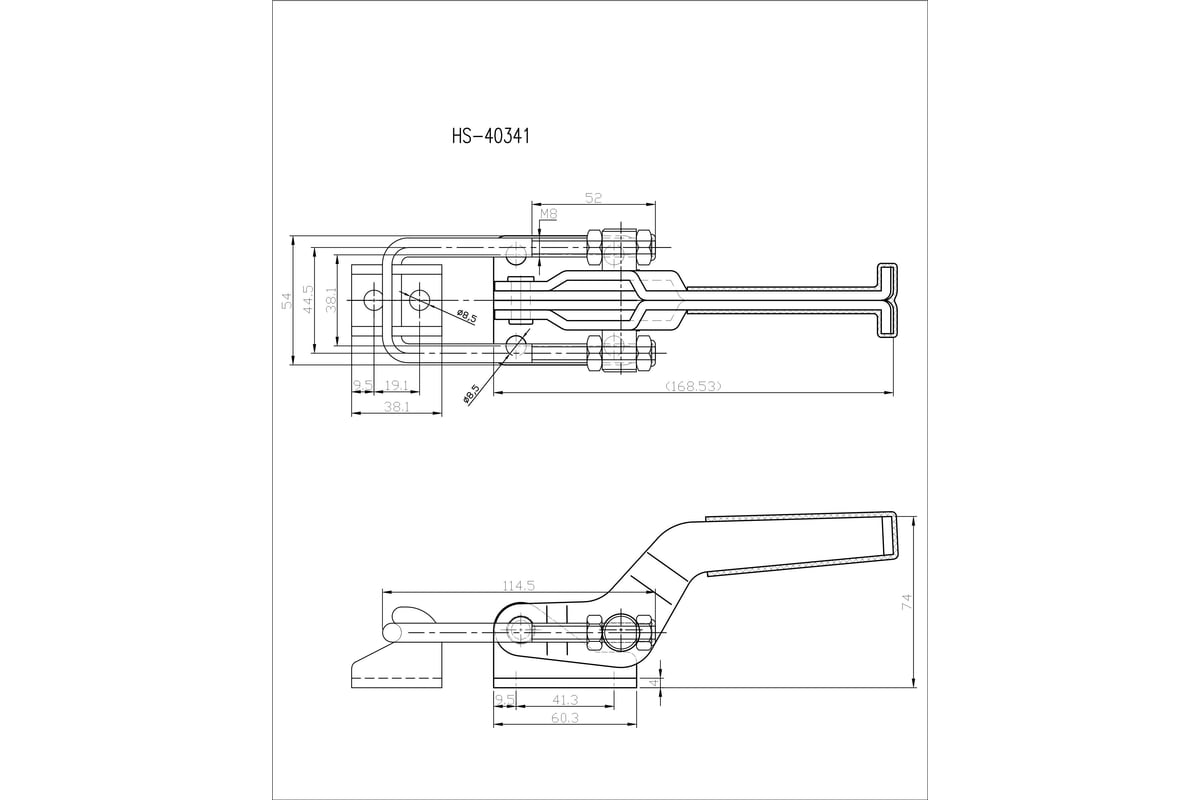 Стягивающий зажим HS CLAMP HS-40341