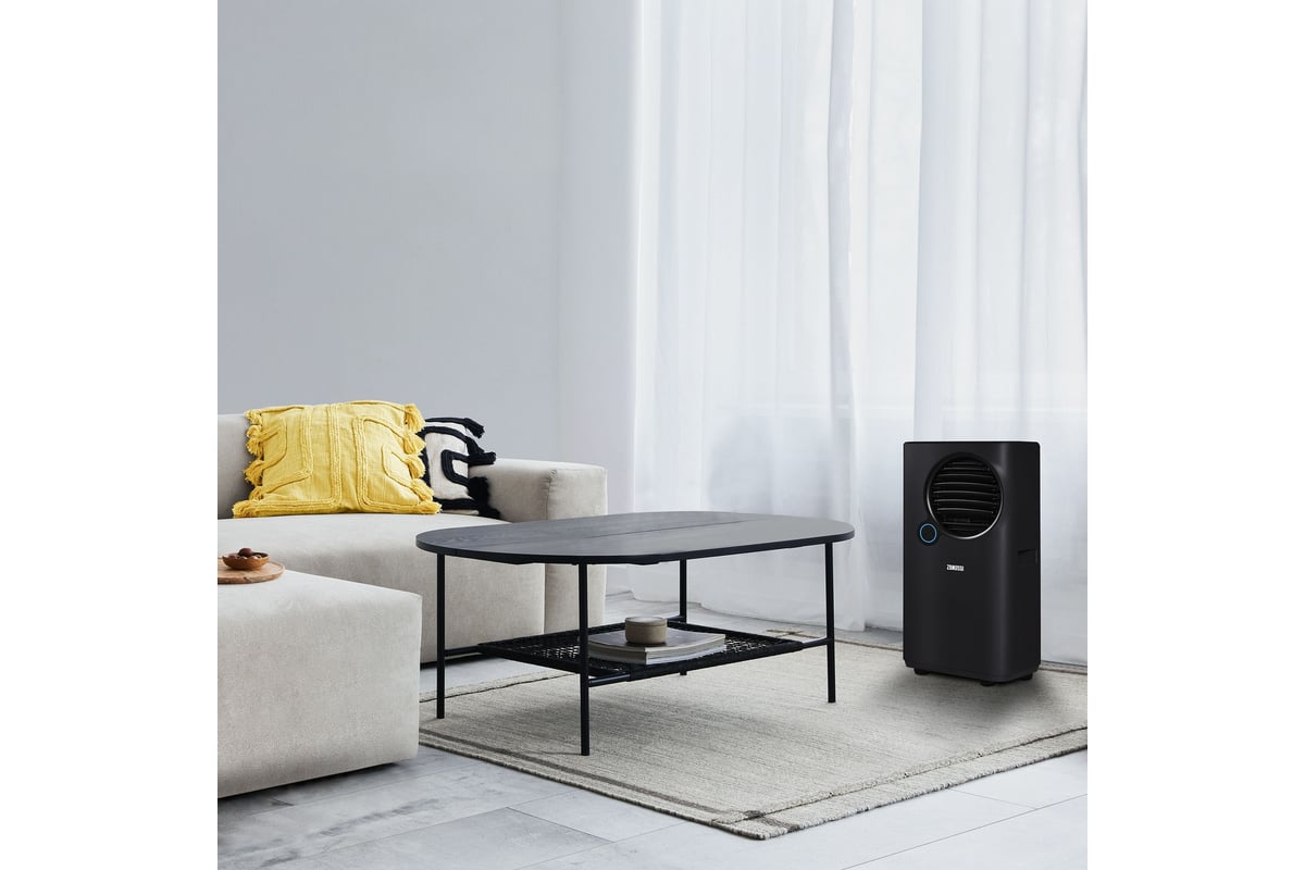 Мобильный кондиционер Zanussi Eclipse ZACM-07 UPB/N6 Black НС-1474893