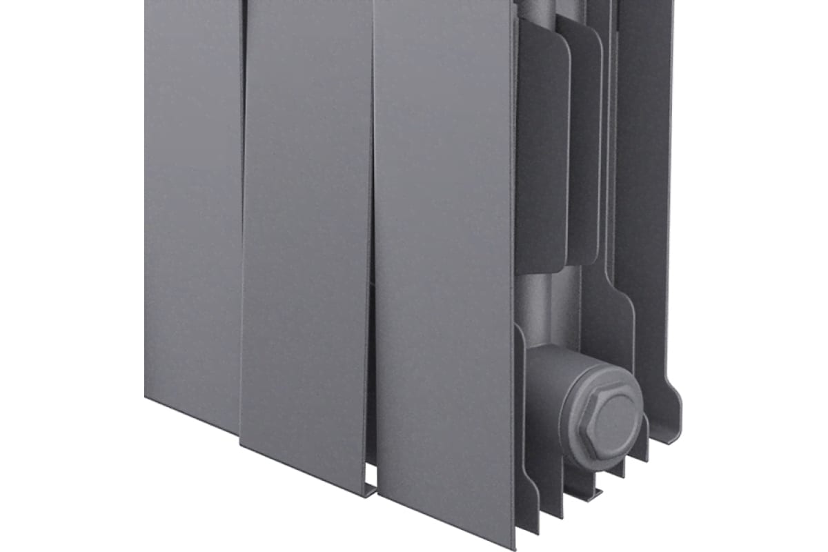 Радиатор Royal Thermo PianoForte 200 /Silver Satin - 10 секц. НС-1346019