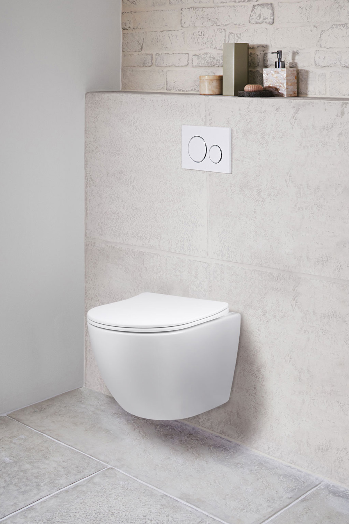 Подвесной унитаз Vincea Globo VT1-14S 485х365х360 безободковый