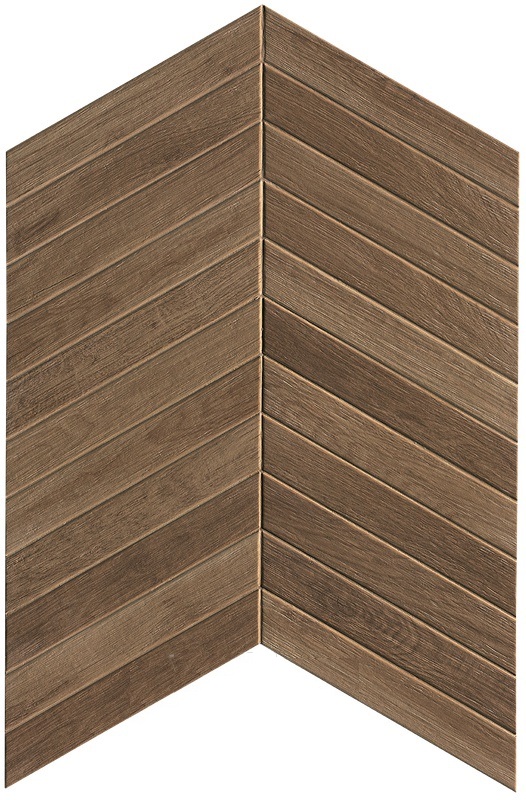 Керамогранит Fap Ceramiche Roots Tobacco Chevron 7,5x45 см, fQNS