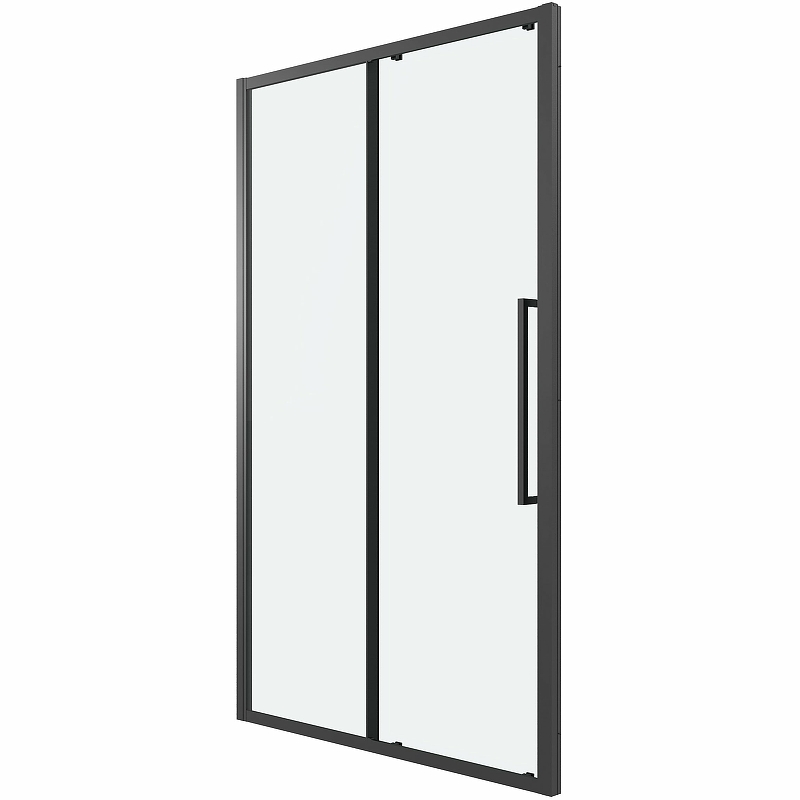 Душевая дверь Grossman Cosmo 100x195 прозрачное, черный матовый 100.K33.02.100.21.00