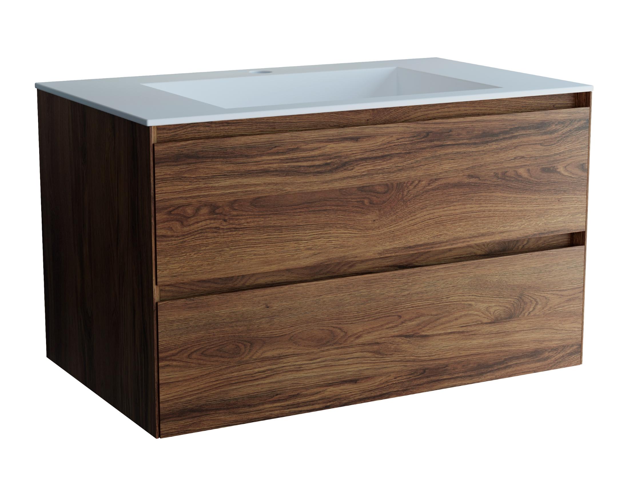Мебель для ванной Vincea Luka new 80 см C.Oak