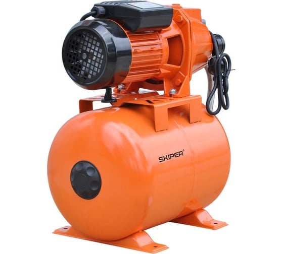 Станция водоснабжения автоматическая SKIPER JET100 (900 Вт, 3100 л/ч, 24 л, чугун) 00-00010887