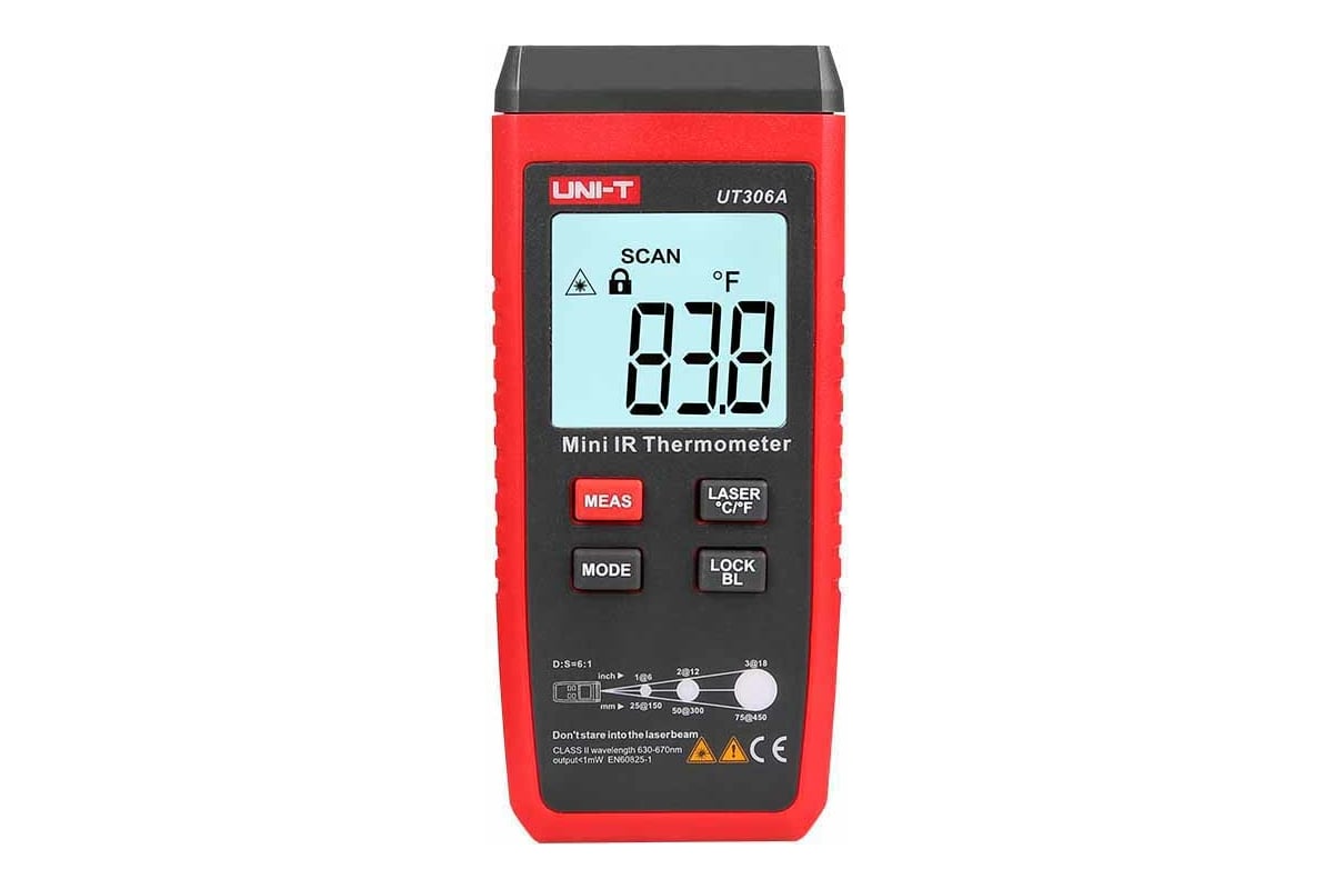 Портативный пирометр UNI-T UT306A 00-00006012