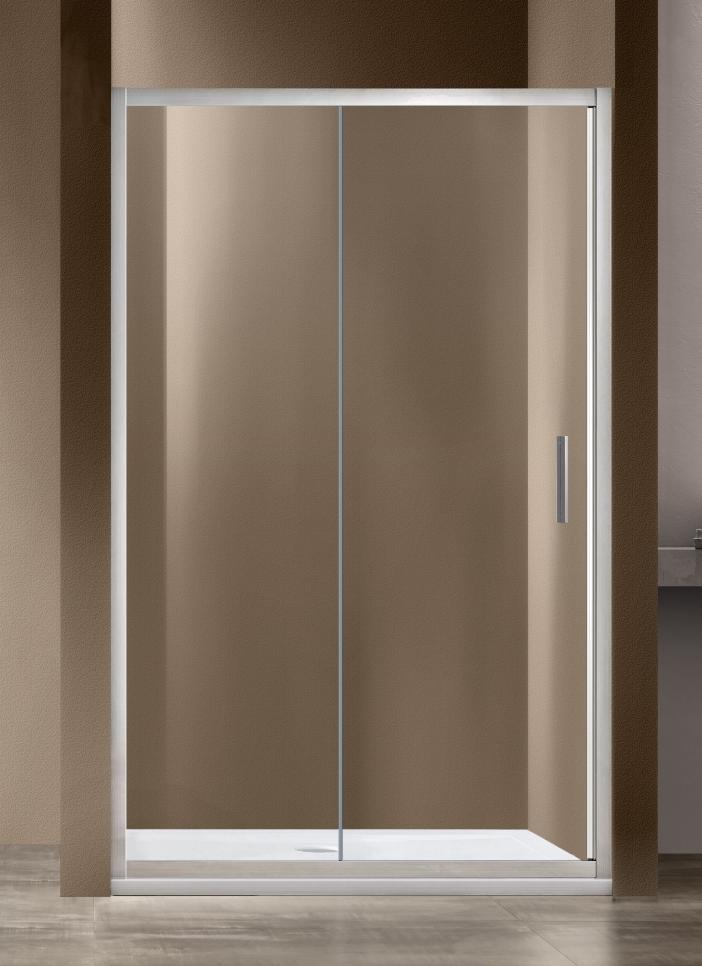 Душевая дверь Vincea Garda VDS-1G120CLBN 120x190 брашированный никель, прозрачная
