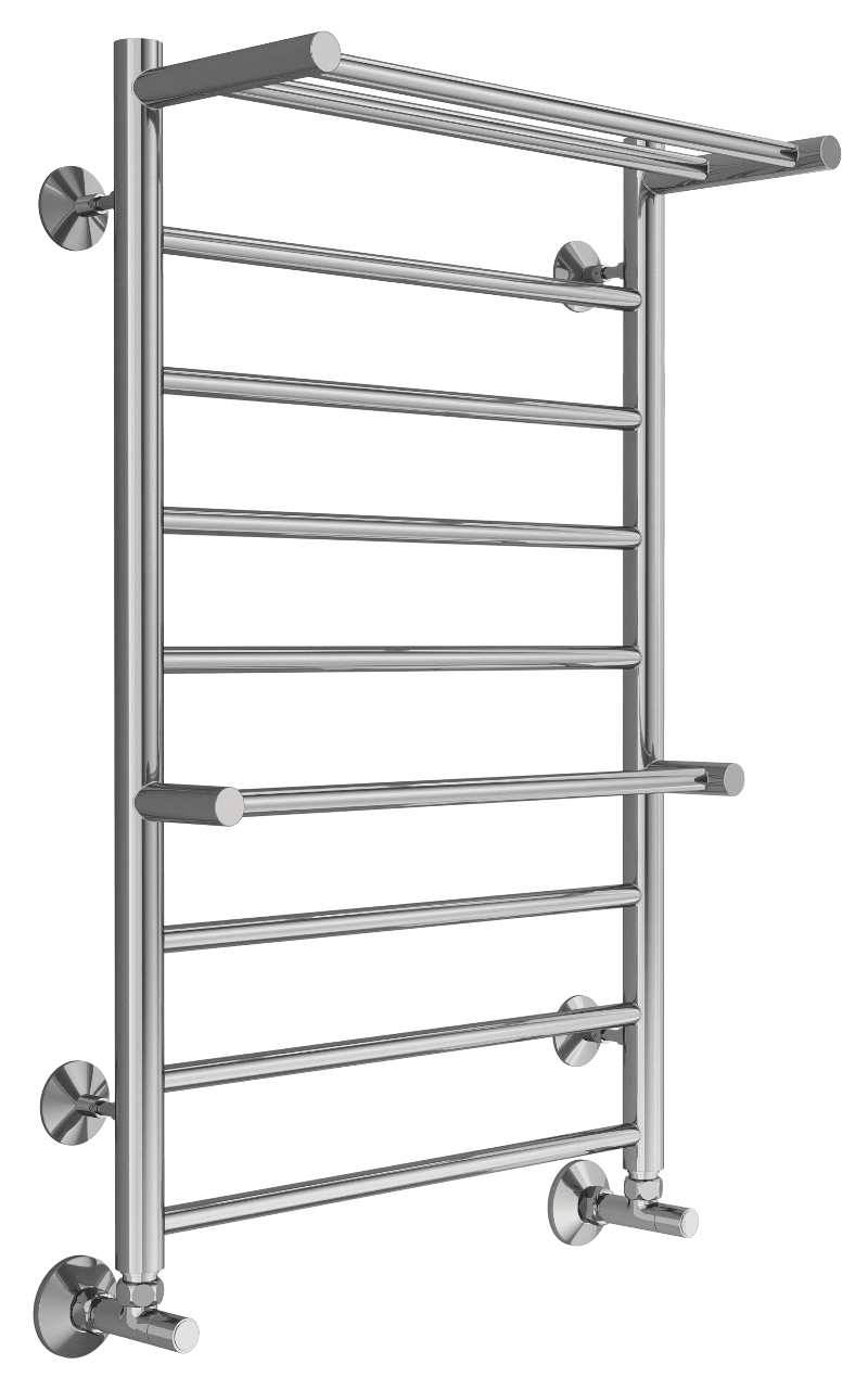 Полотенцесушитель водяной Terminus Анкона П8 500x800, 4670078529978 с полкой
