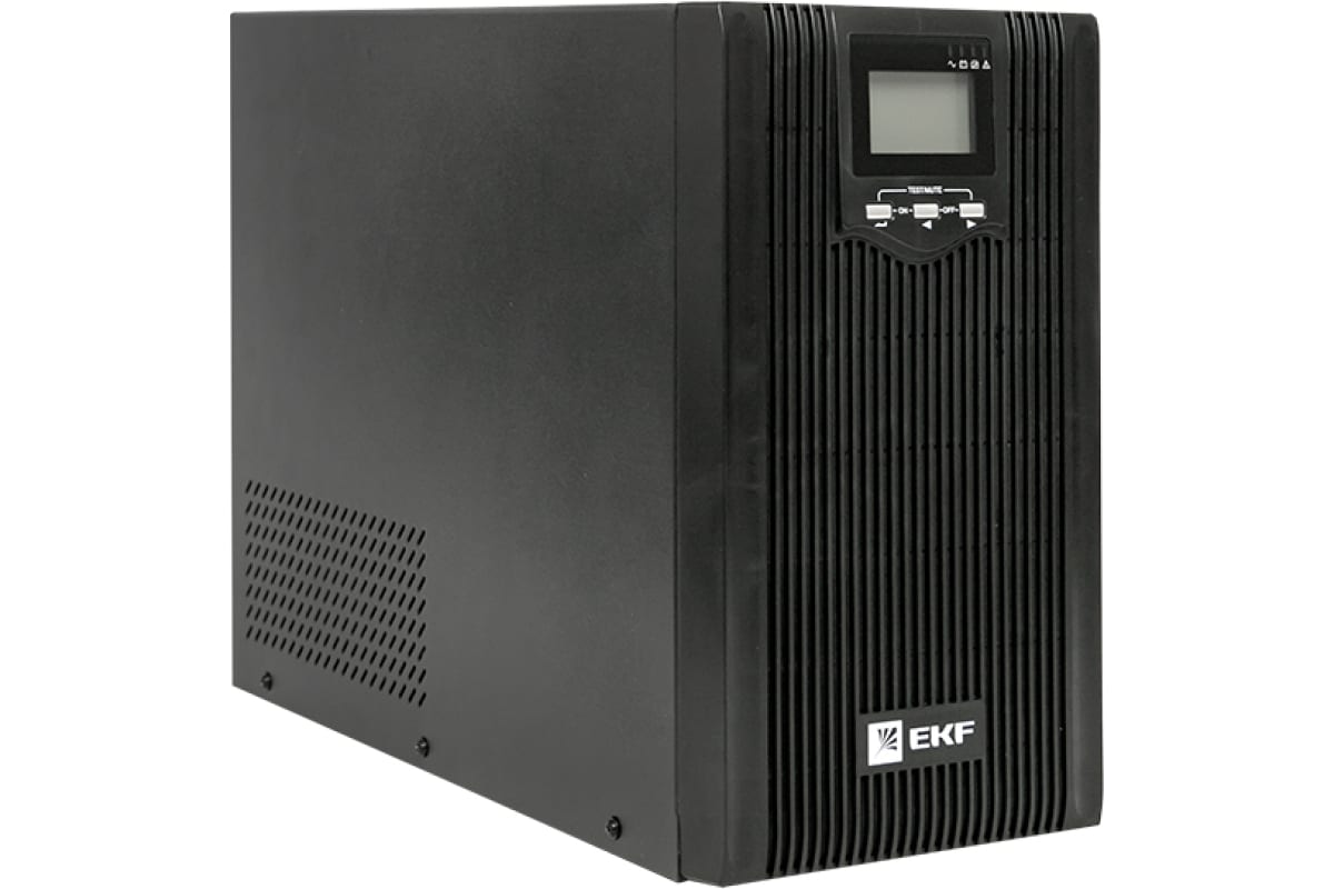 Линейно-интерактивный источник бесперебойного питания EKF E-Power PSW 600 3000 ВА PROxima, напольный, c АКБ 4x12В_9 Ач PSW-630TB