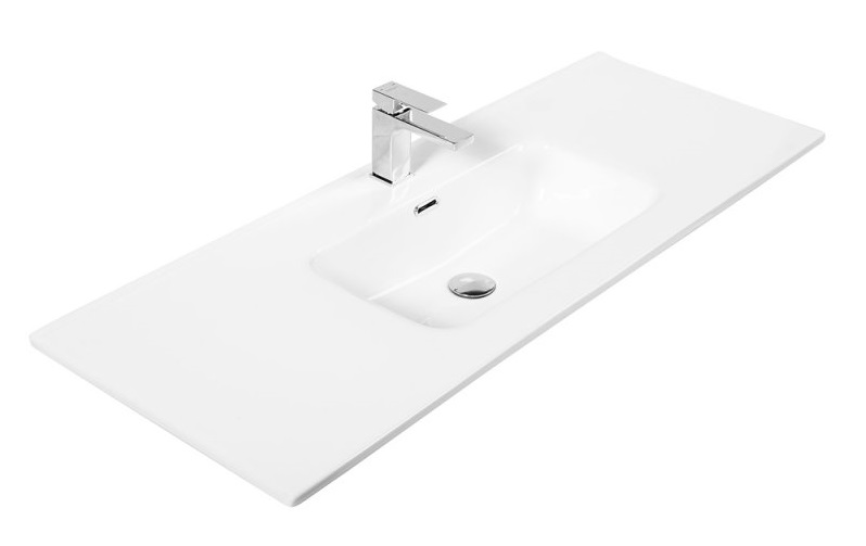 Тумба с раковиной BelBagno Etna 120x45x60 см Bianco Lucido