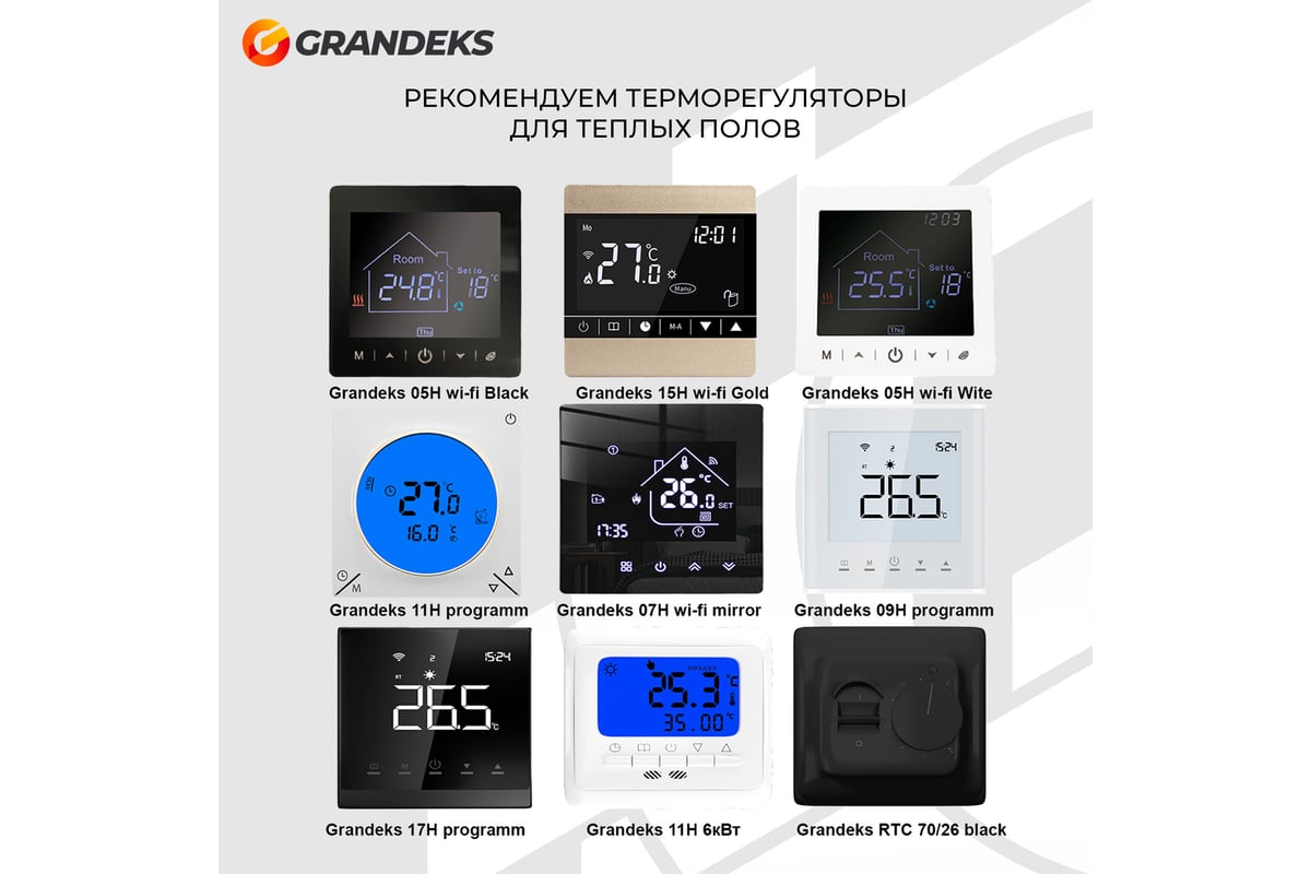 Двухжильный мат Grandeks Genesis 2/360 1258