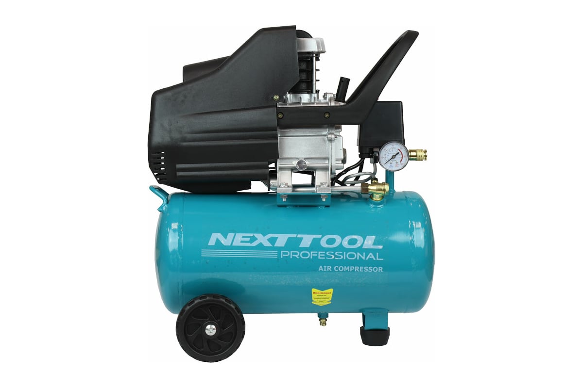 Воздушный масляный коаксиальный компрессор NextTool КМК-1600/24 один выход 600000