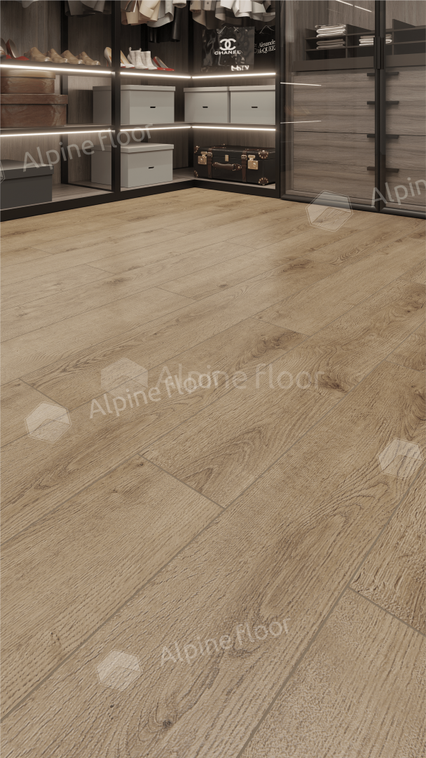 Ламинат Alpine Floor Aura Дуб Парма 1218x198x8 мм, LF100-4