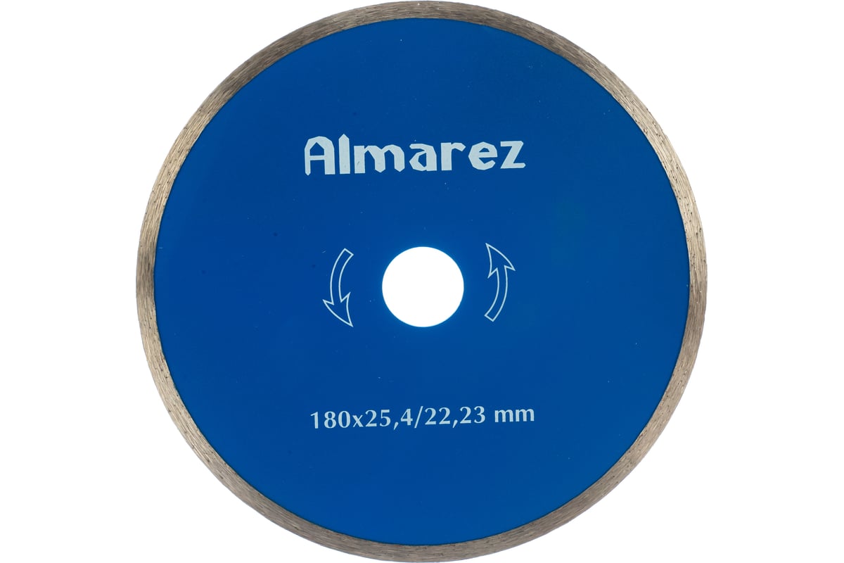 Диск отрезной алмазный Керамика (180х25.4/22.23 мм) Almarez 302181