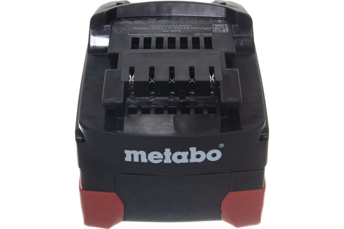 Аккумулятор LiHD 18 В, 8.0 А*ч Metabo 625369000