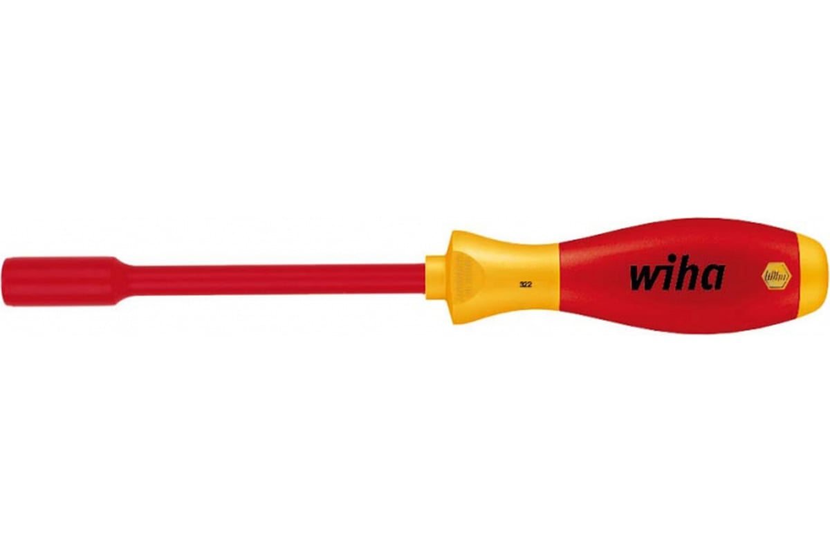 Отвертка Wiha SoftFinish electric 322SF, торцевая головка SW10.0x125 00861