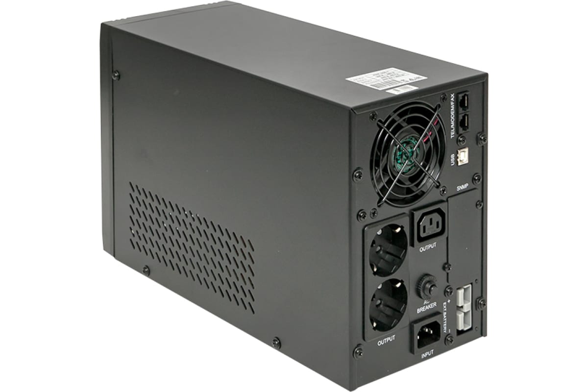 Линейно-интерактивный источник бесперебойного питания EKF E-Power PSW 600 500 ВА PROxima напольный, без АКБ, с усиленным зарядным устройством PSW-605-T