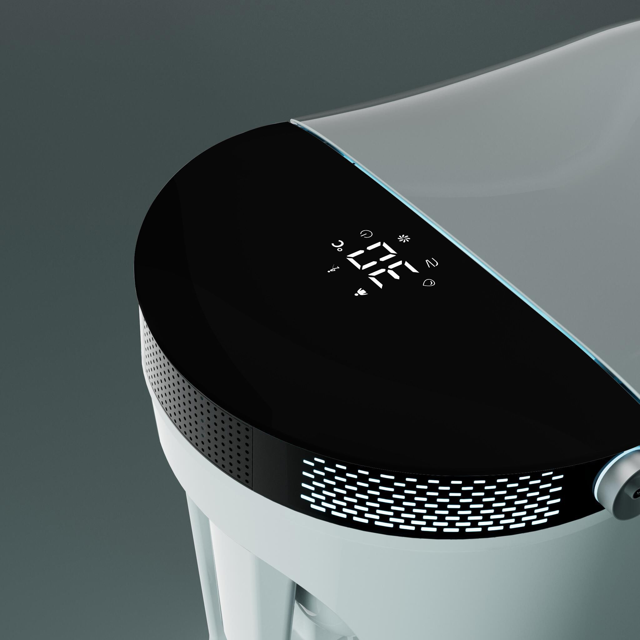 Электронный приставной унитаз Timo TЕ-741B с функцией биде