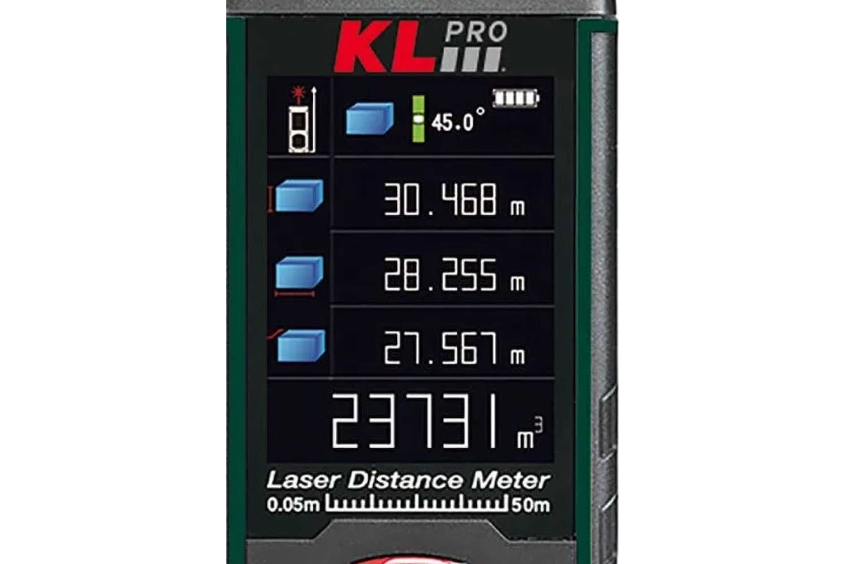 Лазерный дальномер с Bluetooth-камерой KLPRO 120 метров 12017 KLLZM120B