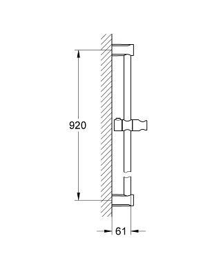 Душевая штанга Grohe New Tempesta Cosmopolitan 27522000