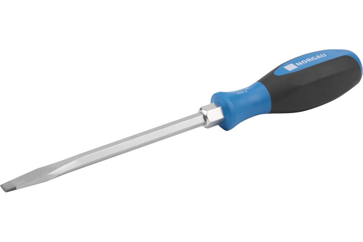 Усиленная шлицевая отвертка Norgau N154-8х150 062011080