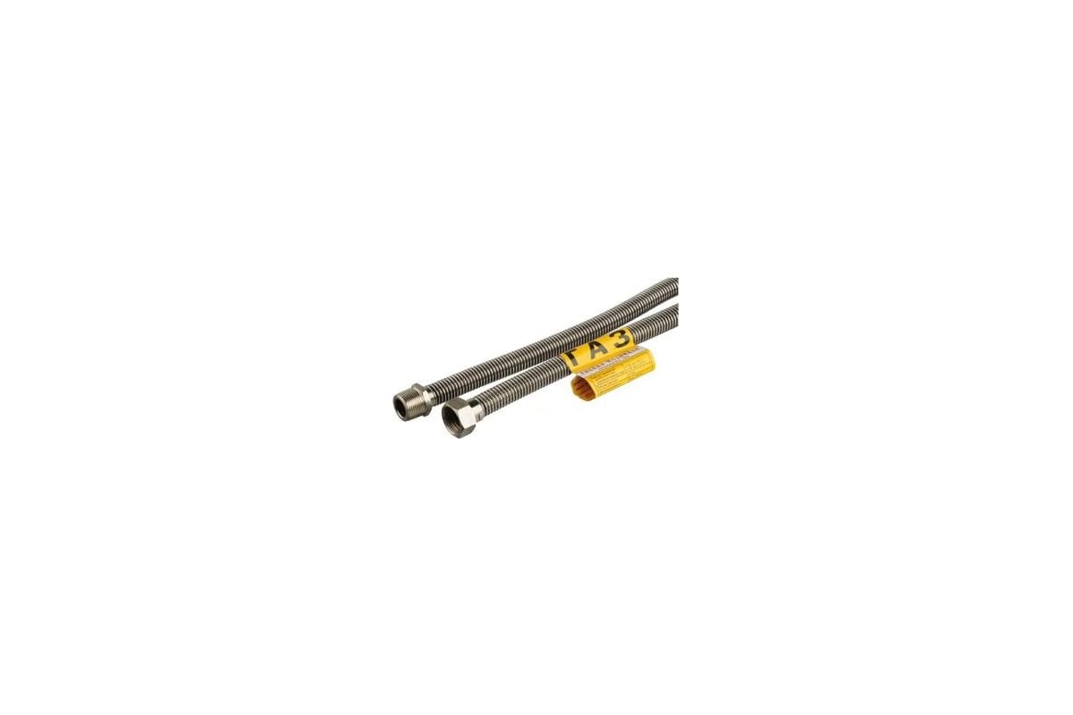 Сильфонная подводка для газа Kensudo 1/2", 400 см, в/н 26733
