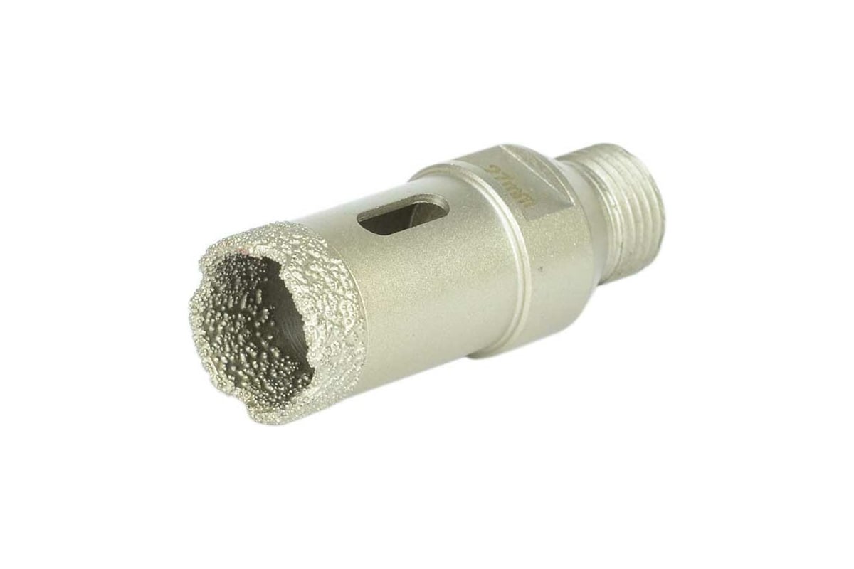 Коронка алмазная, вакуумное спекание (27х40 мм; 1/2"; М14) TECH-NICK TUK 136.600.7019