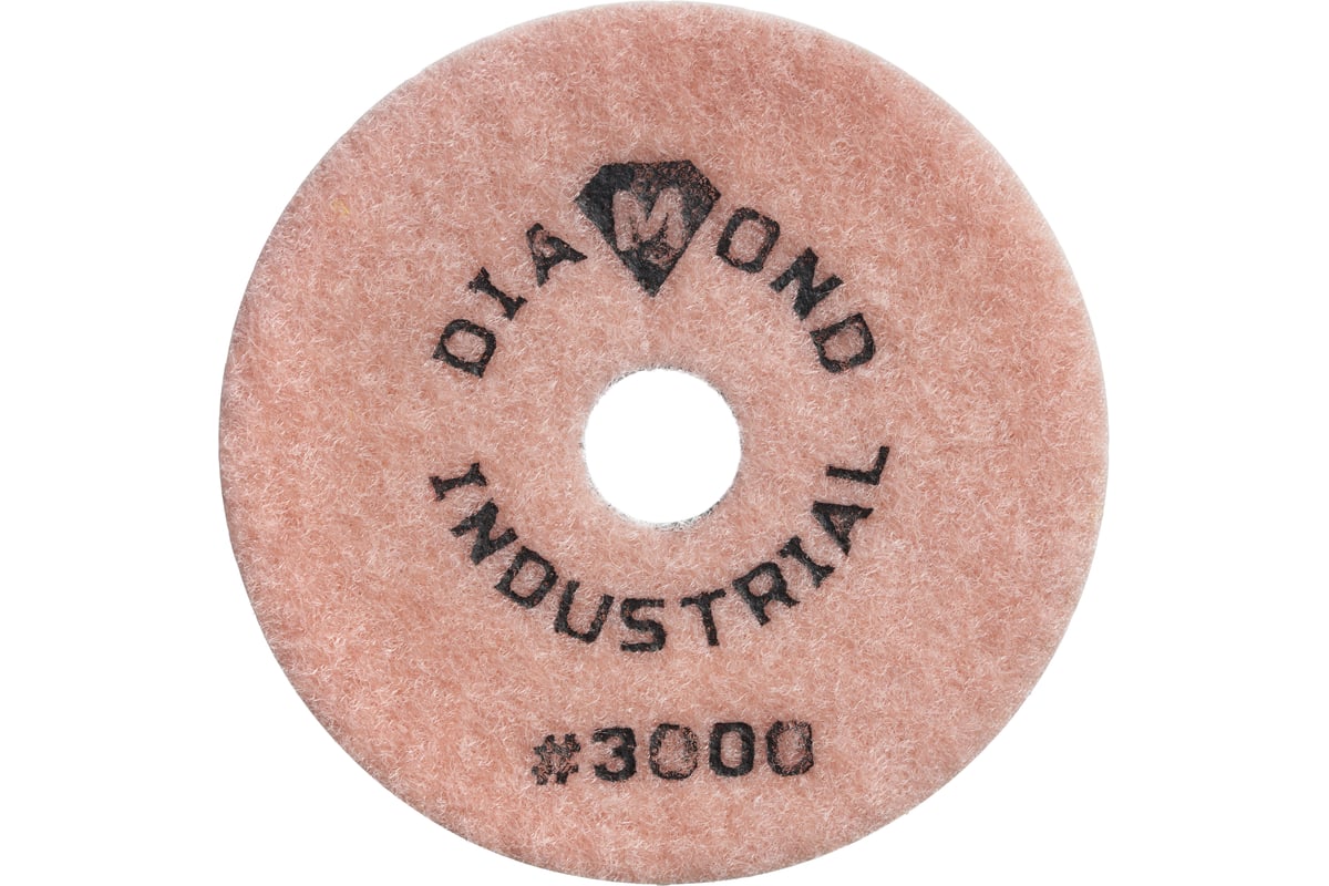 Круг алмазный гибкий шлифовальный Черепашка 100 мм, №3000 Diamond Industrial DIDCHSH3000