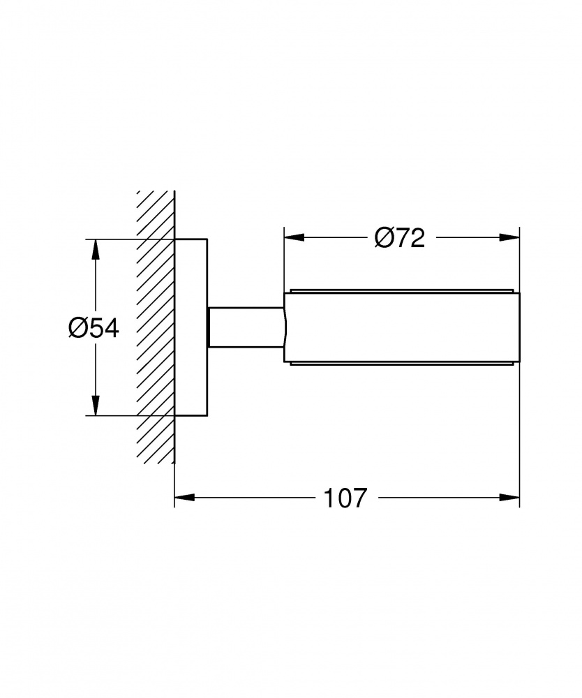 Держатель Grohe Essentials 40369001