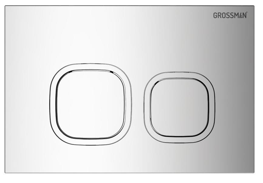 Кнопка смыва Grossman Cosmo 700.K31.02.100.100 хром глянцевый