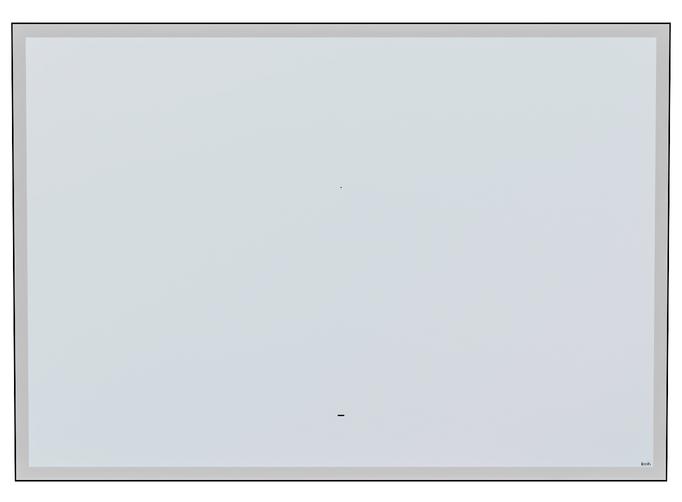 Зеркало Iddis Slide SLI1000i98 100x70 см с подсветкой, термообогревом, черный